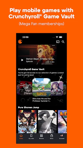 Crunchyroll screenshot