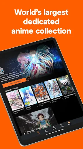 Crunchyroll screenshot
