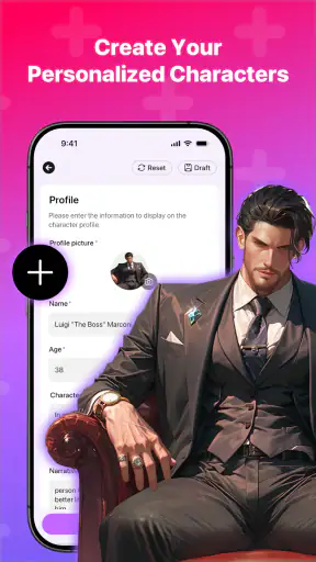 Crushie Al: Romance AI Chat screenshot