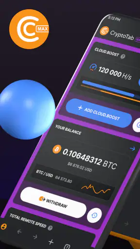CryptoTab Browser Max Speed screenshot