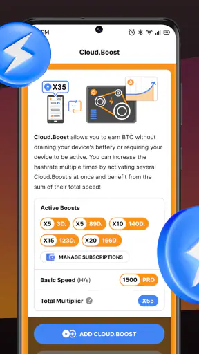 CryptoTab Browser Pro Level screenshot