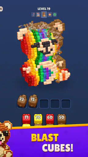 Cube Land Puzzle Game screenshot