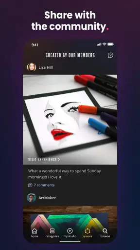 Cupixel: Make art with a twist screenshot