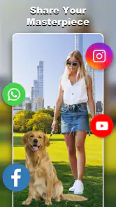 Cut and Paste Photo Editor screenshot