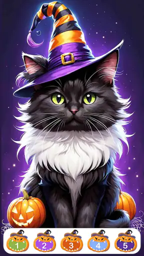 Cute Halloween Color screenshot
