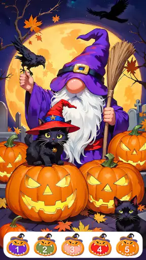 Cute Halloween Color screenshot