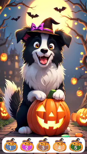 Cute Halloween Color screenshot