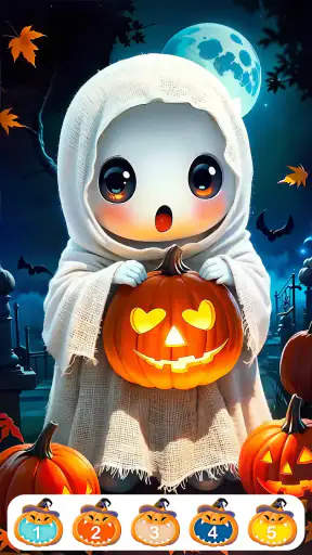 Cute Halloween Color screenshot