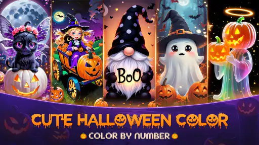 Cute Halloween Color screenshot
