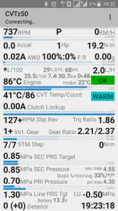 CVTz50 screenshot