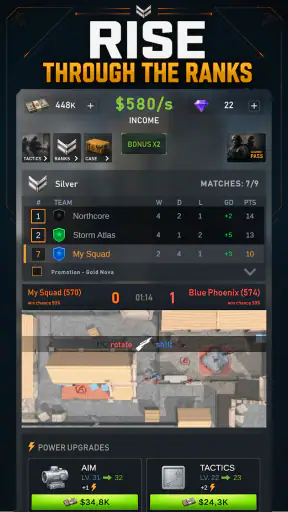 Cyber Strike Manager Idle screenshot