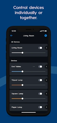 Cync (the new name of C by GE) screenshot