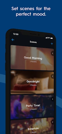 Cync (the new name of C by GE) screenshot