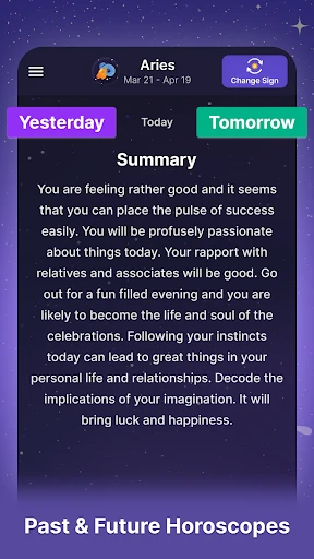 Daily Horoscope Launcher screenshot