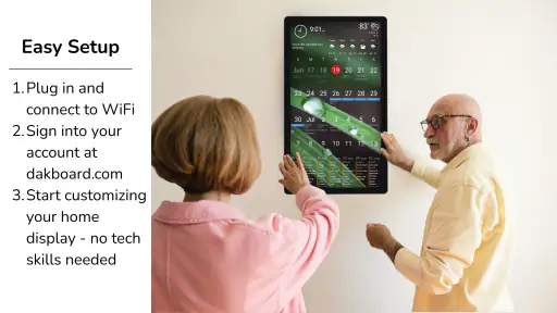 DAKboard: Smart Wall Calendar screenshot