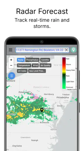 Rain Gauge & Dark Sky Tech screenshot