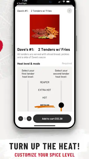 Dave’s Hot Chicken® screenshot
