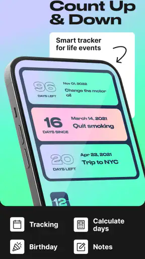 Day Counter. Count Up & Down screenshot