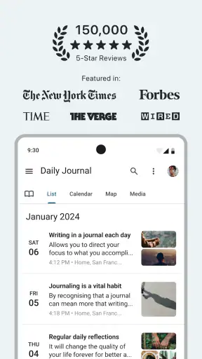 Day One Diary: Daily Journal screenshot