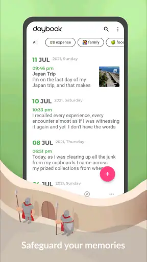 Daybook - Diary, Journal, Note screenshot