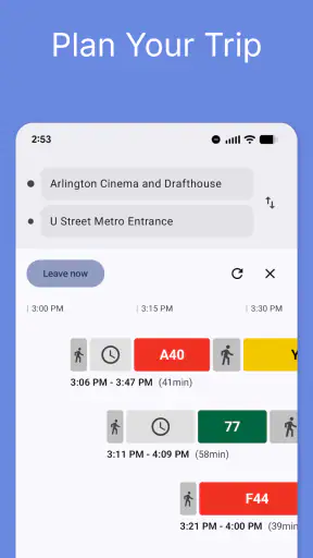 DC Metro & Bus: WMATA Realtime screenshot