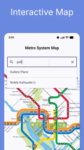 DC Metro & Bus: WMATA Realtime screenshot