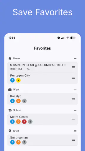 DC Metro & Bus: WMATA Realtime screenshot