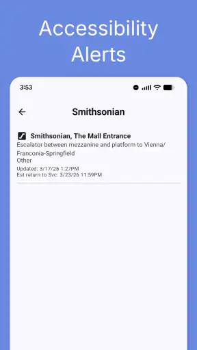 DC Metro & Bus: WMATA Realtime screenshot