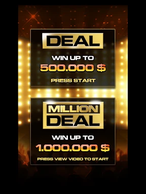 Deal To Be A Millionaire screenshot