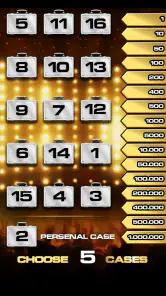 Deal To Be A Millionaire screenshot