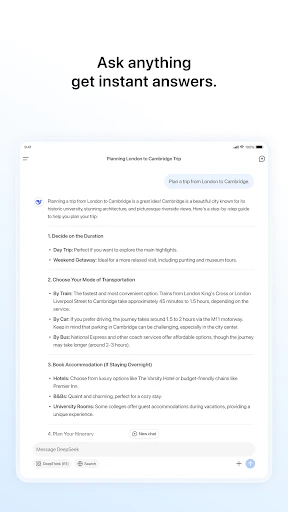 DeepSeek - AI Assistant screenshot