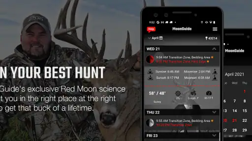 Deer Hunters MoonGuide 3.0 screenshot