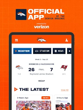 Denver Broncos screenshot
