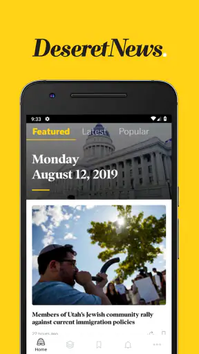 Deseret News screenshot