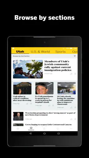 Deseret News screenshot