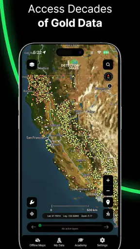 Detector Maps screenshot