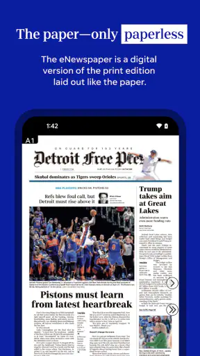 Detroit Free Press: Freep screenshot