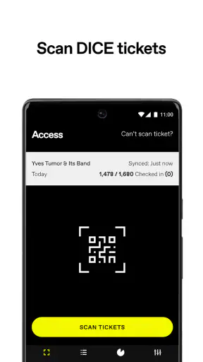 DICE Access screenshot