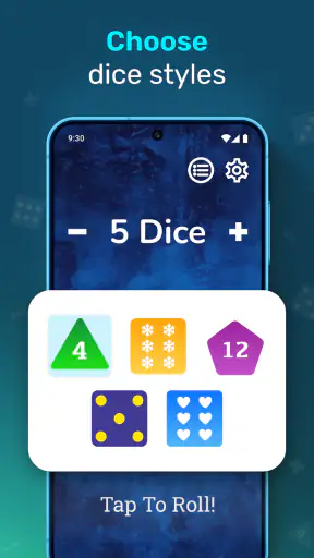 Dice Roller: Shake & Roll Dice screenshot
