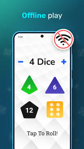 Dice Roller: Shake & Roll Dice screenshot
