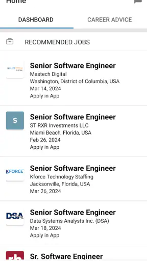 Dice Tech Careers screenshot