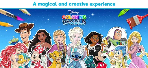 Disney Coloring World screenshot