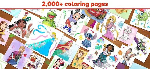 Disney Coloring World screenshot