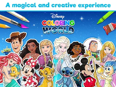 Disney Coloring World screenshot