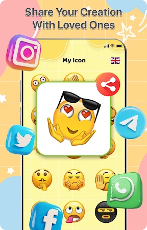 DIY Emoji: Funny Emoji Maker screenshot