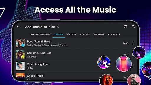 DJ Music mixer - DJ Mix Studio screenshot
