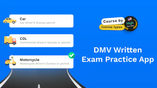 DMV Written Exam Practice App screenshot