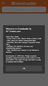 Downloader by AFTVnews screenshot