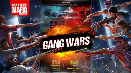 Downtown Mafia: Gang Wars Game screenshot