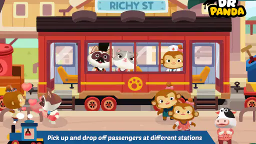 Dr. Panda Train screenshot